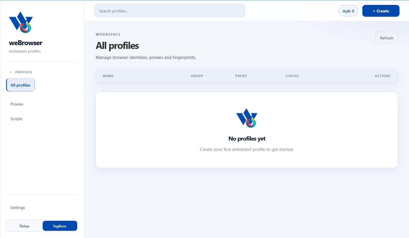 weBrowser — 1 of 4